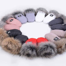 Load image into Gallery viewer, Handschoenen Kinderwagen | Moose Lichtgrijs/Grijs - My BabyOutlet