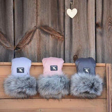 Load image into Gallery viewer, Handschoenen Kinderwagen | Moose Lichtgrijs/Grijs - My BabyOutlet