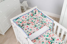 Load image into Gallery viewer, Dubbelzijdig Deken | Tropical Paradise Wit 75x95cm - My BabyOutlet