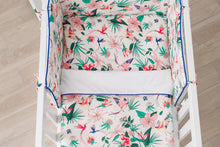 Load image into Gallery viewer, Dekbedovertrek | Tropical Paradise Blauw 135x100cm - My BabyOutlet