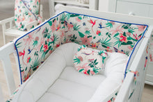 Load image into Gallery viewer, Bed/Parkomrander | Tropical Paradise Wit - My BabyOutlet