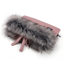 Load image into Gallery viewer, Handwarmer Kinderwagen | Moose Roze/Grijs - My BabyOutlet