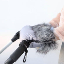 Load image into Gallery viewer, Handwarmer Kinderwagen | Moose Roze/Grijs - My BabyOutlet