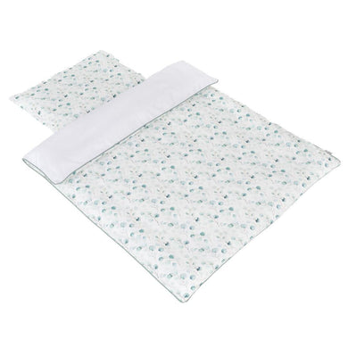 Dekbedovertrek 135 x 100 donsovertrek Eucalyptus Puer Groen My Baby Outlet