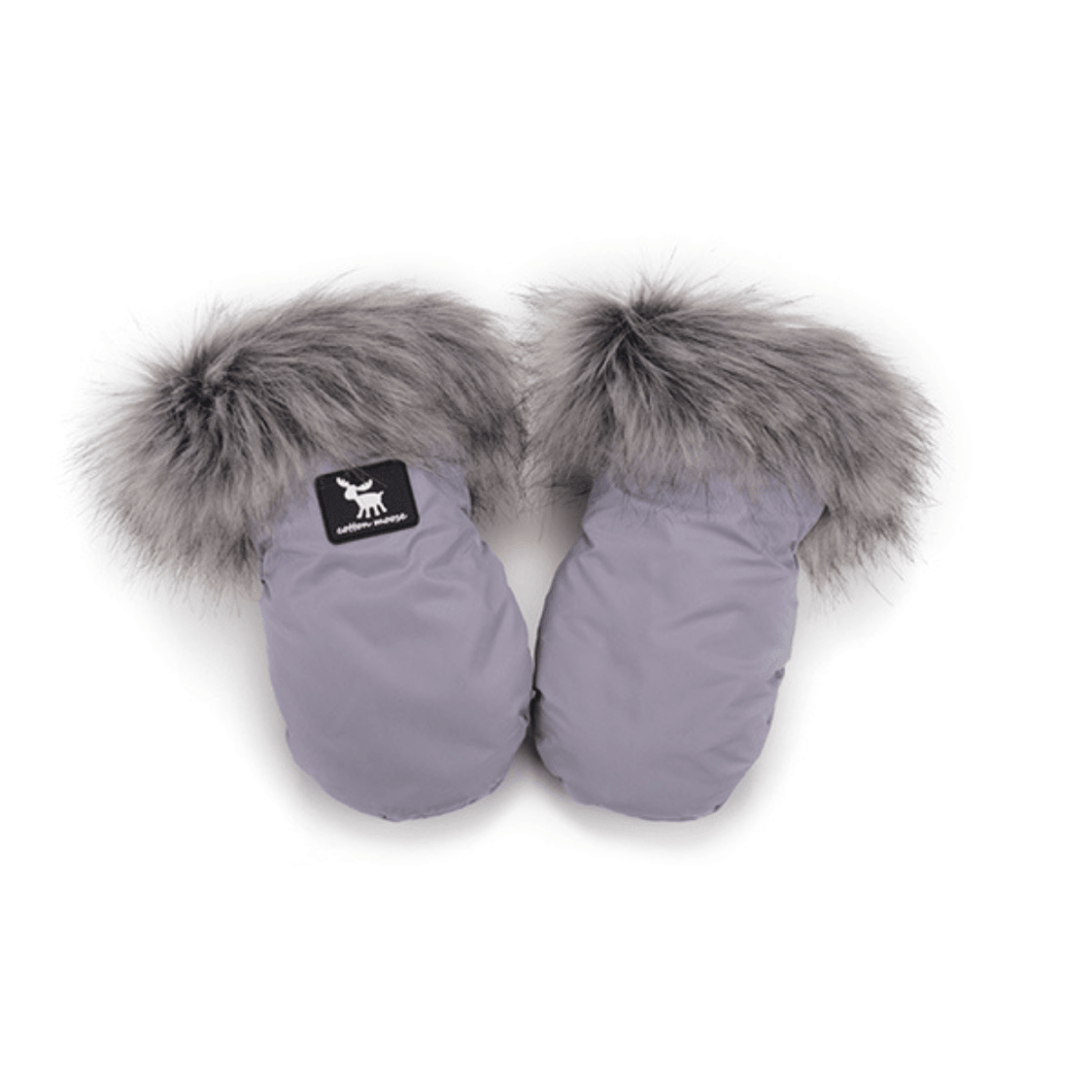 Handschoenen Kinderwagen | Moose Lichtgrijs/Grijs - My BabyOutlet