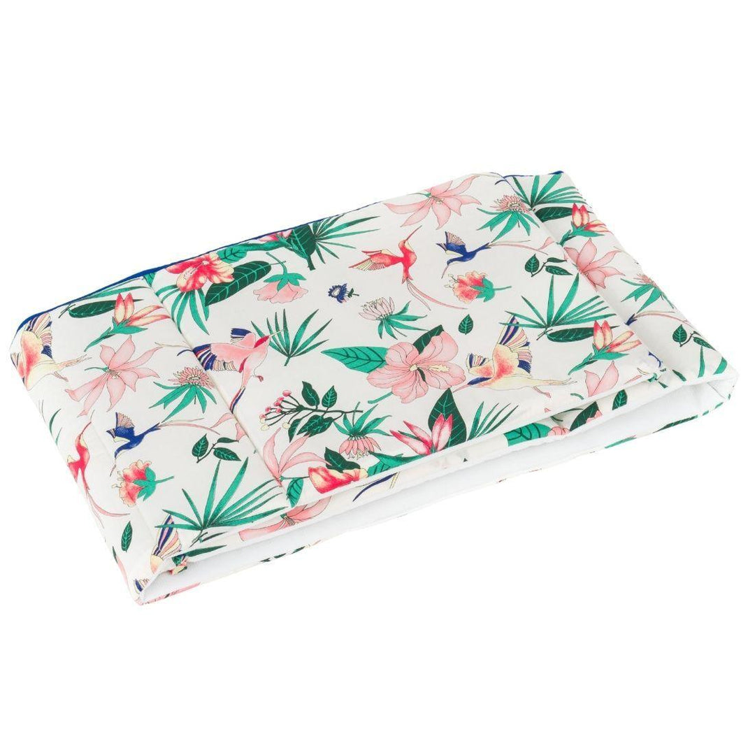 Bed/Parkomrander | Tropical Paradise Wit - My BabyOutlet